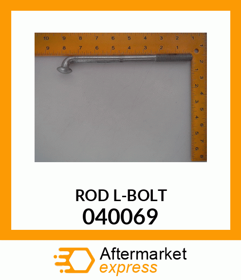 Spare part 040069 + ROD_L-BOLT