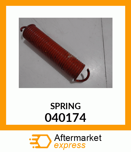 Spare part 040174 + SPRING