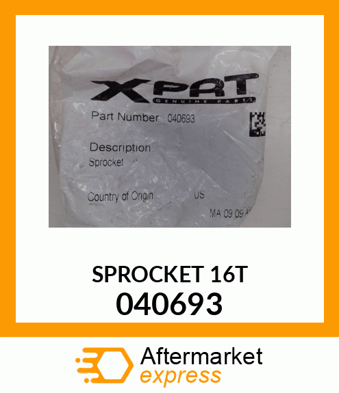 SPROCKET_16T 040693