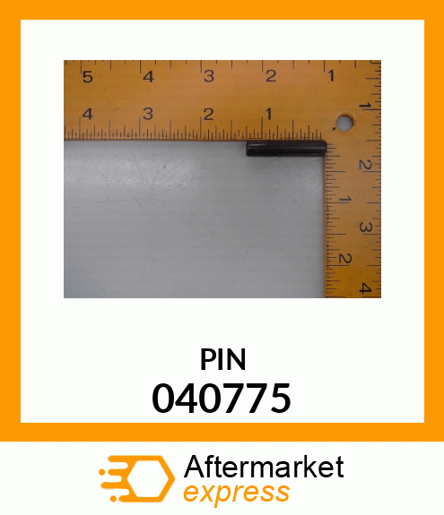 Spare part 040775 + PIN