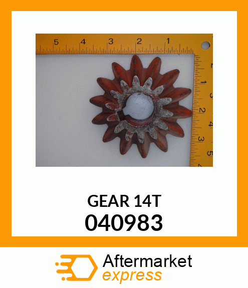 Spare part 040983 + GEAR_14T