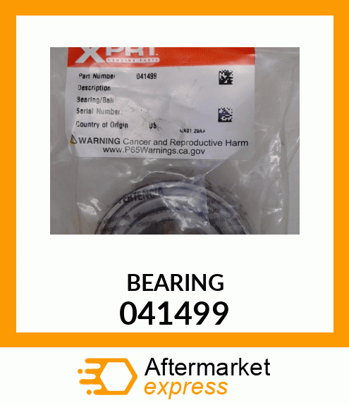 Spare part 041499 + COLLARED_BRG