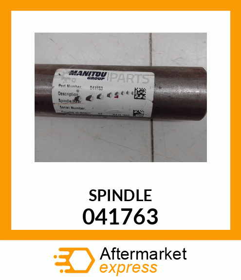 Spare part 041763 + SPINDLE