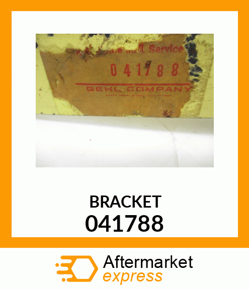 BRACKET 041788