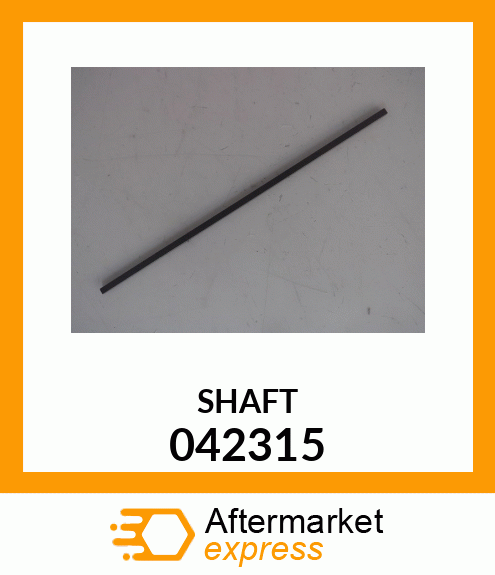 Spare part 042315 + SHAFT