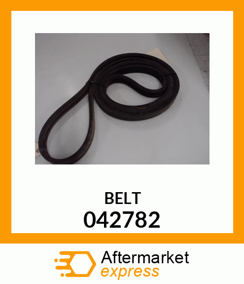 Spare part 042782 + BELT