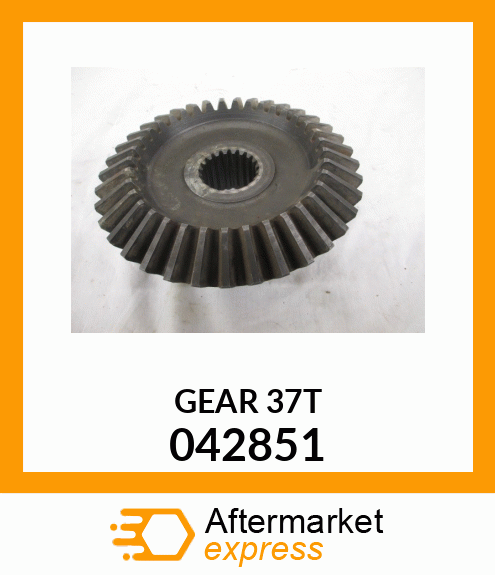 Spare part 042851 + GEAR_37T