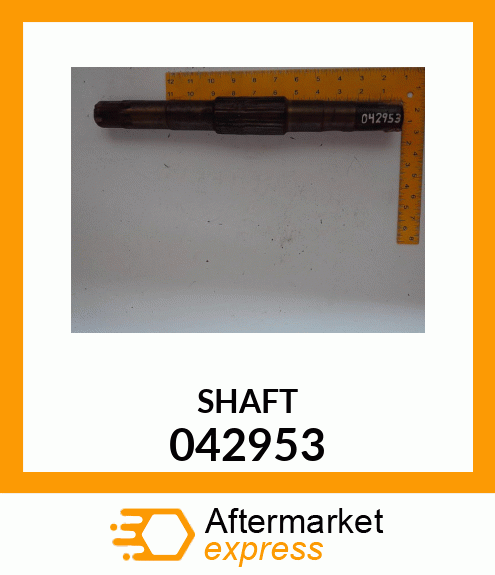 Spare part 042953 + SHAFT