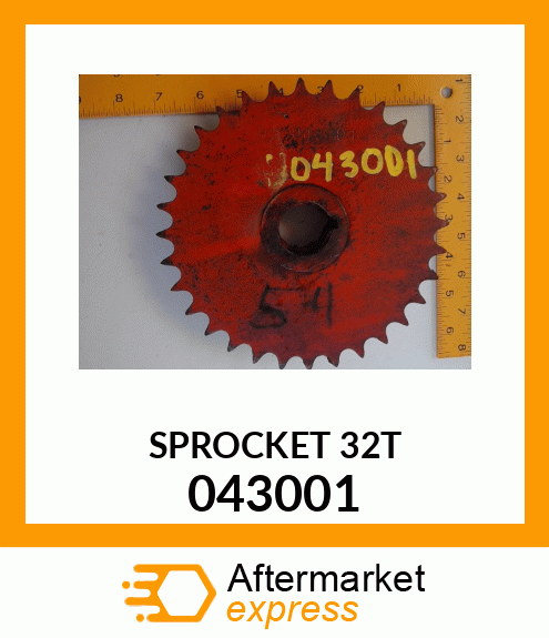 SPROCKET 32T 043001