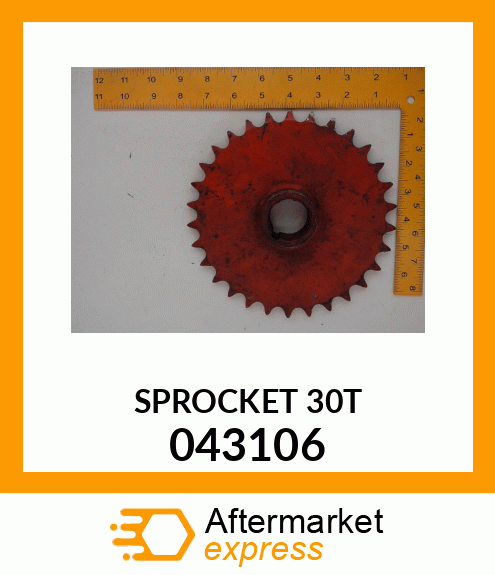 Spare part 043106 + SPROCKET_30T