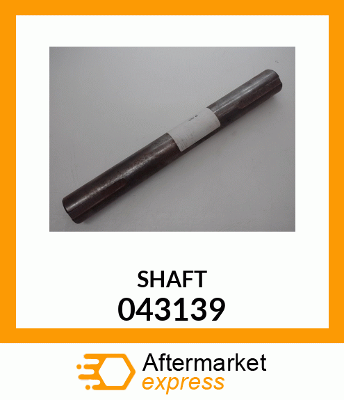 Spare part 043139 + SHAFT