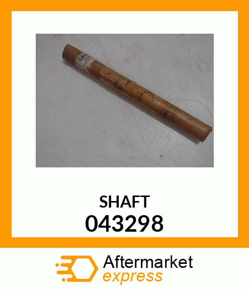 Spare part 043298 + SHAFT