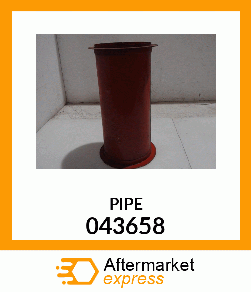 Spare part 043658 + PIPE