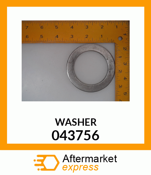 Spare part 043756 + WASHER