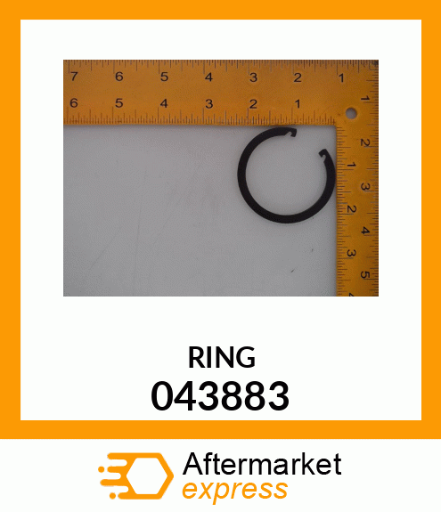 Spare part 043883 + RING