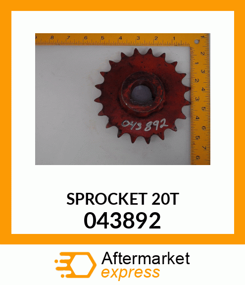 SPROCKET_20T 043892