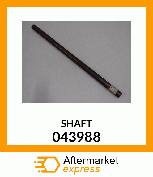 Spare part 043988 + SHAFT