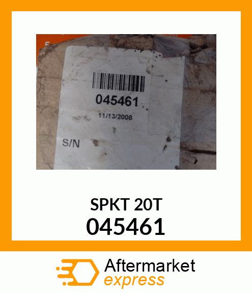 SPROCKET_20T 045461