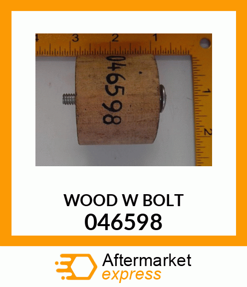 WOOD W BOLT 046598