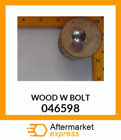 WOOD W BOLT 046598