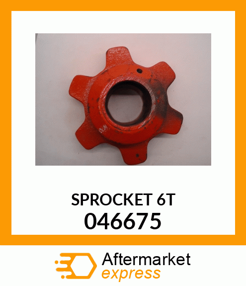 SPROCKET_6T 046675