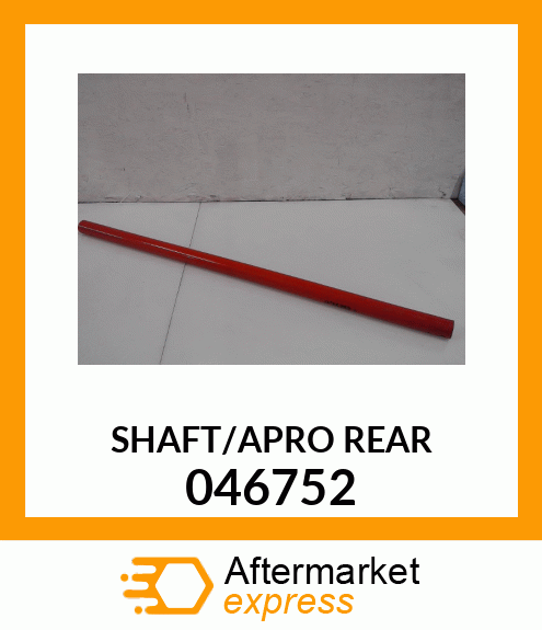 SHAFT/APRONREAR 046752