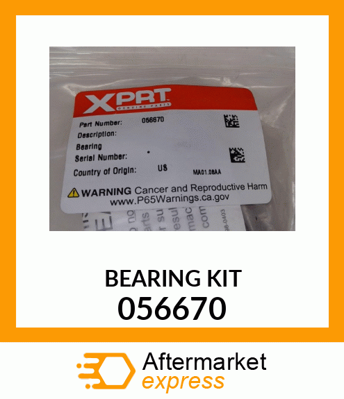 BEARING KIT 056670