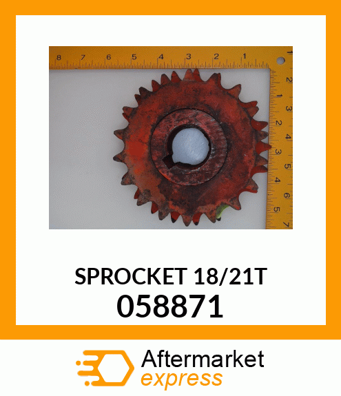 SPROCKET_18/21T 058871