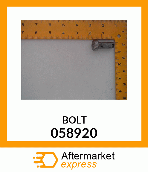 BOLT 058920