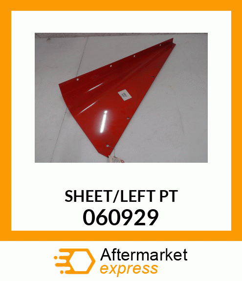 SHEET/LEFT PT 060929