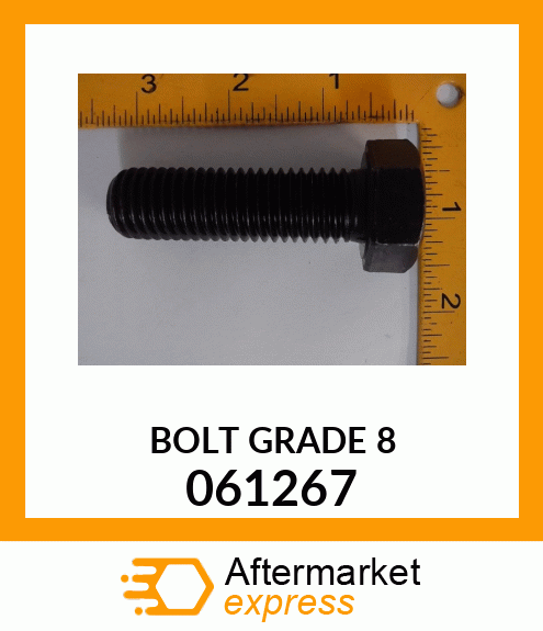 BOLT GRADE 8 061267