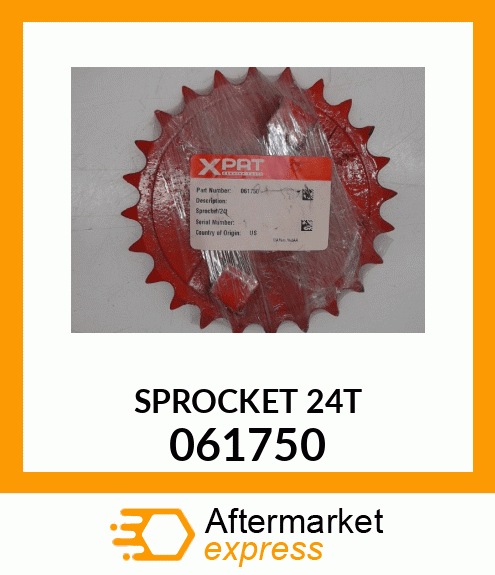 SPROCKET 24T 061750