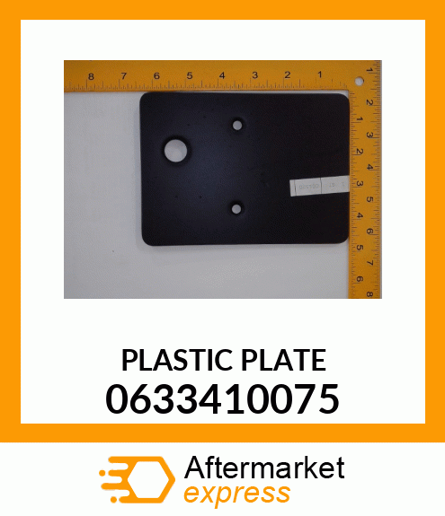 PLASTIC PLATE 0633410075