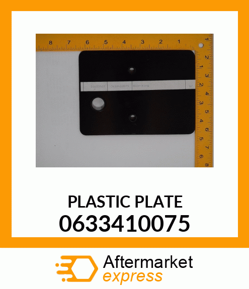 PLASTIC PLATE 0633410075