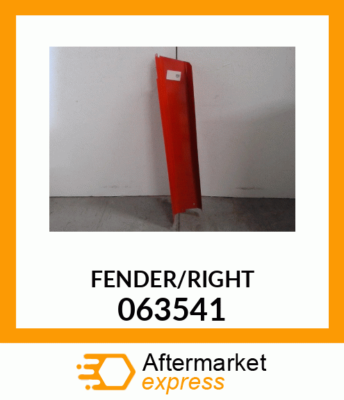 FENDER/RIGHT 063541