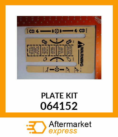 PLATE KIT 064152