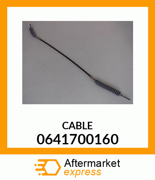 CABLE 0641700160