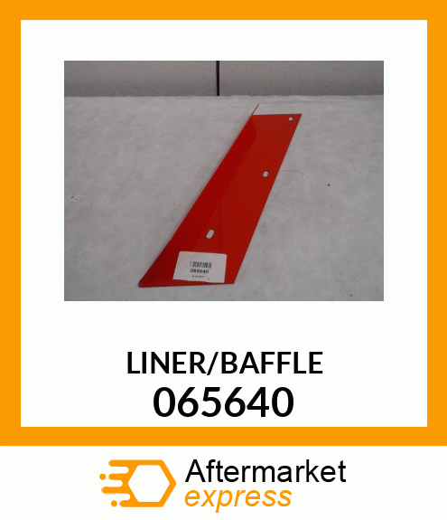 LINER/BAFFLE 065640