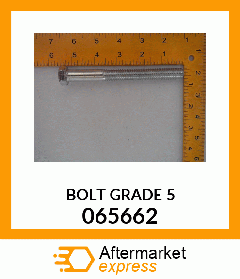 BOLT GRADE 5 065662