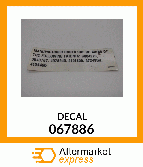 DECAL 067886