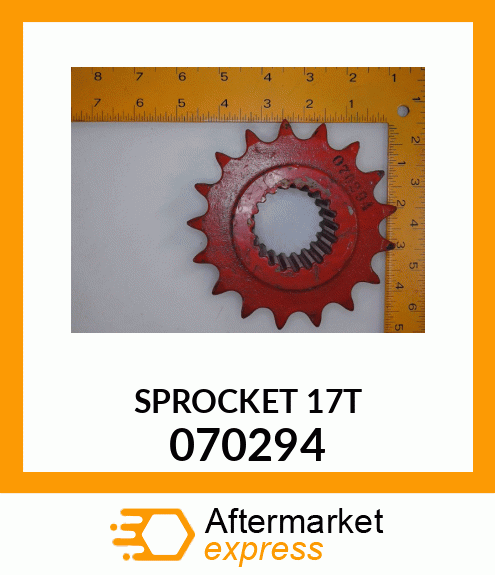 SPROCKET_17T 070294