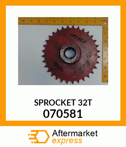 SPROCKET_32T 070581