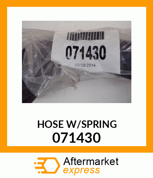 HOSE_W/SPRING 071430