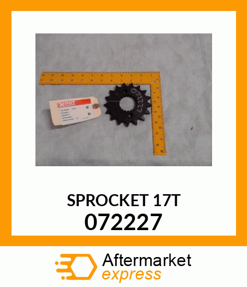 SPROCKET_17T 072227