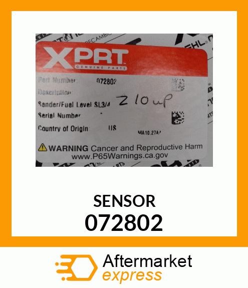 SENSOR 072802