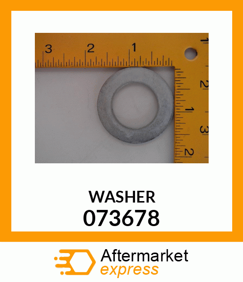 WASHER 073678