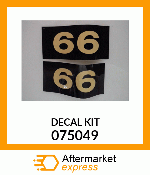 DECAL KIT 075049