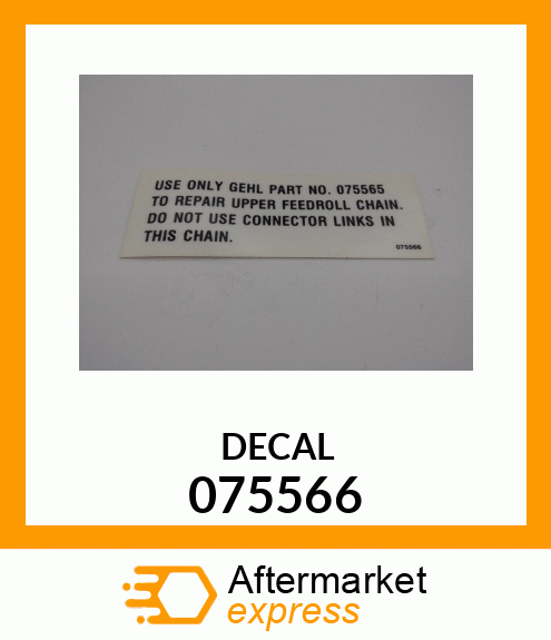 DECAL 075566