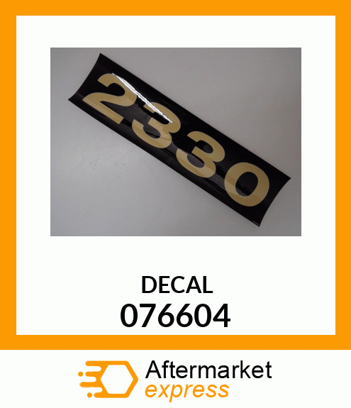 DECAL 076604