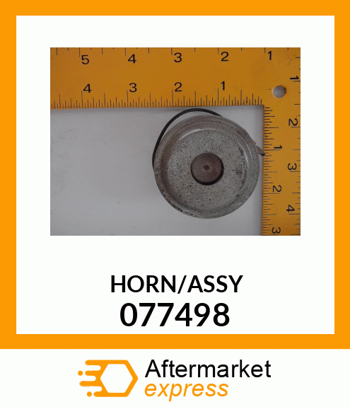 HORN/ASSY 077498